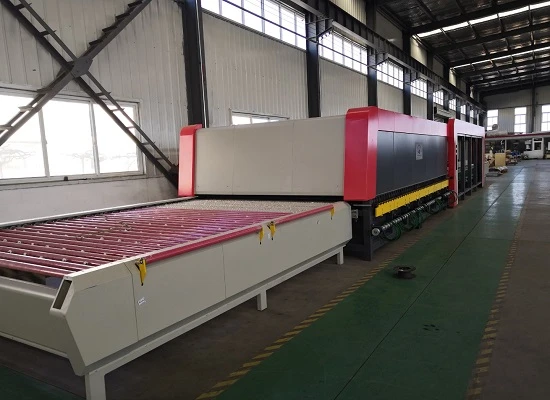 Glass production-tempered furnace Glass production-tempered furnace